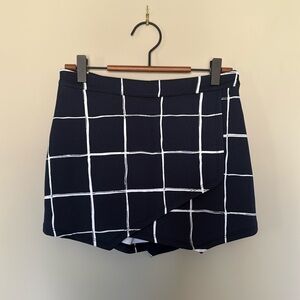 Abercrombie & Fitch Navy Skort